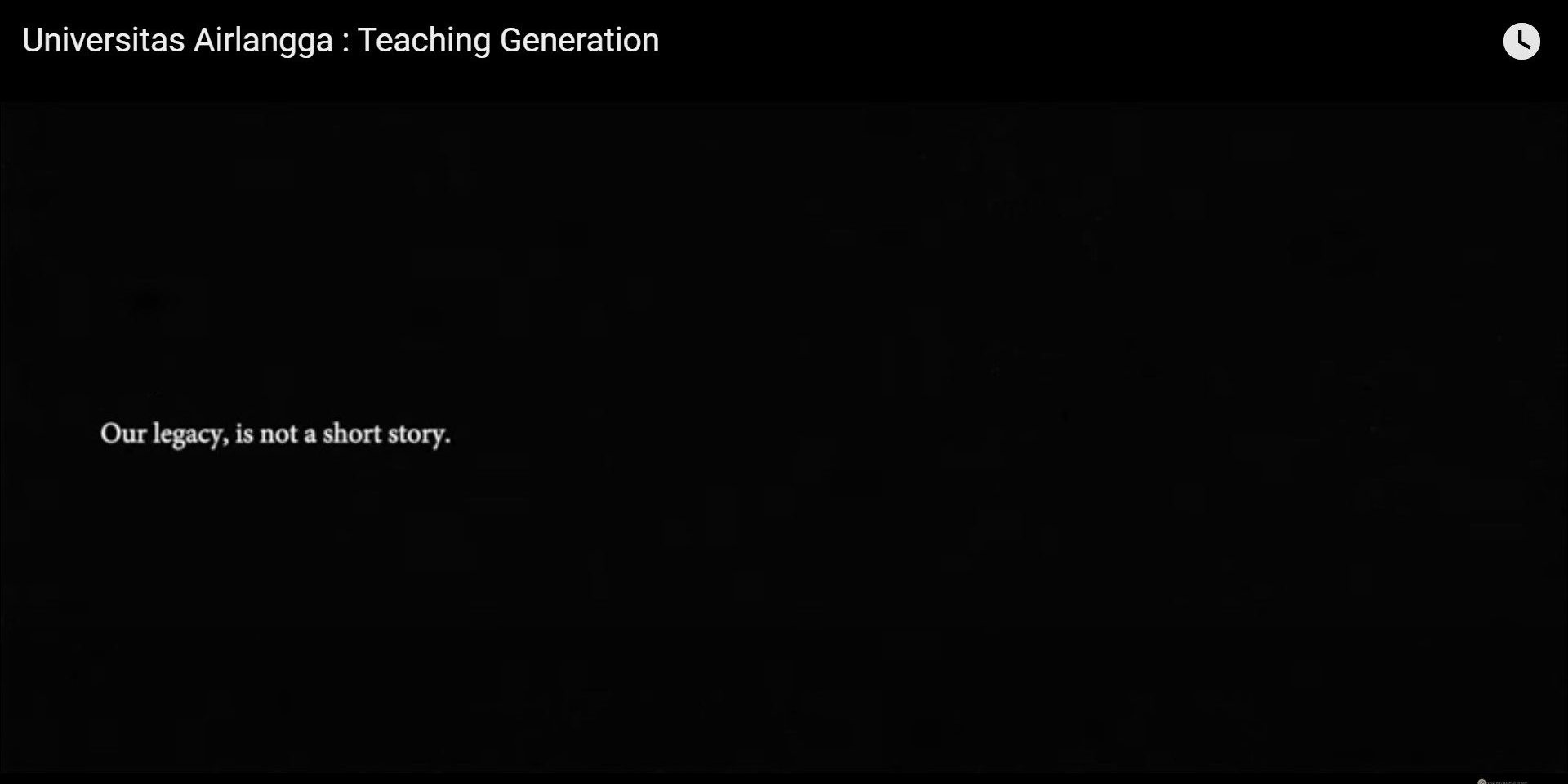 Universitas Airlangga-Teaching Generation