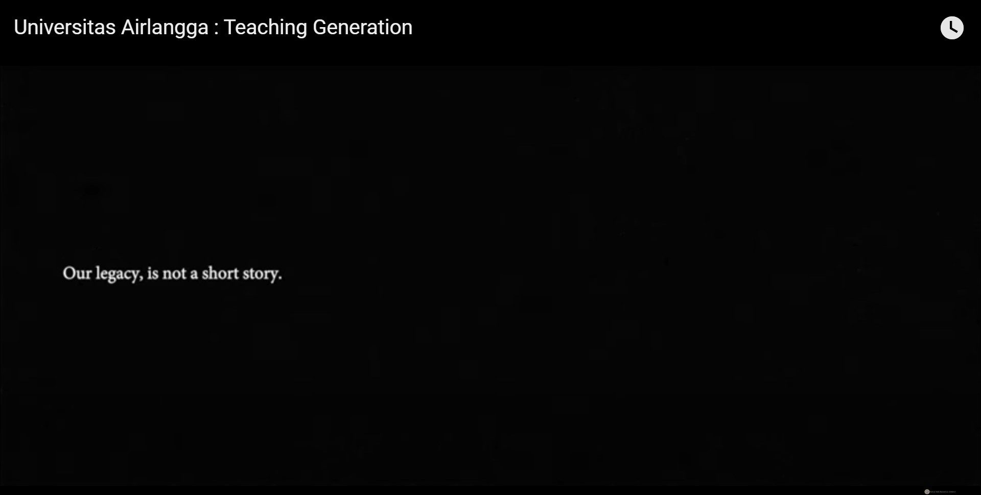 Universitas Airlangga-Teaching Generation